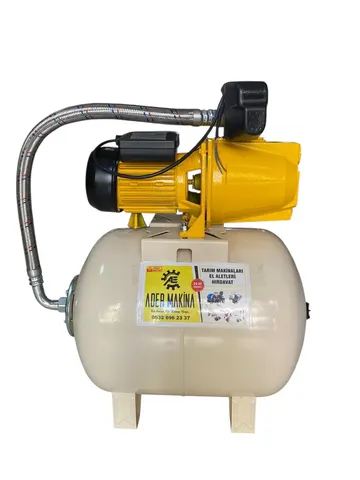 Jet 100m 1 Hp 5 Kat 6 Daire 50 Lt Yatık Tank Kitli Paket Hidrofor