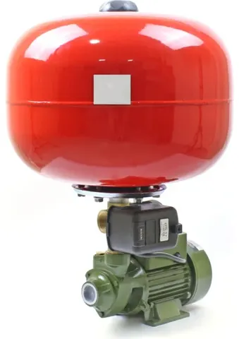 QB60 24 Lt Tank Santrifüj Otomatik Hidrofor Pompa Paket Hidrofor 0,5 Hp