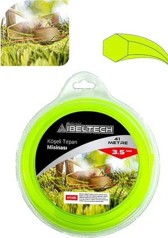 Köşeli Tırpan Misinası 3.3 mm 46 metre