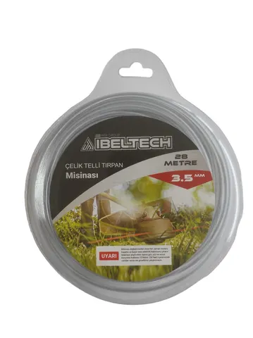 Çelik Telli Tırpan Misinası 3.5 mm 28 metre