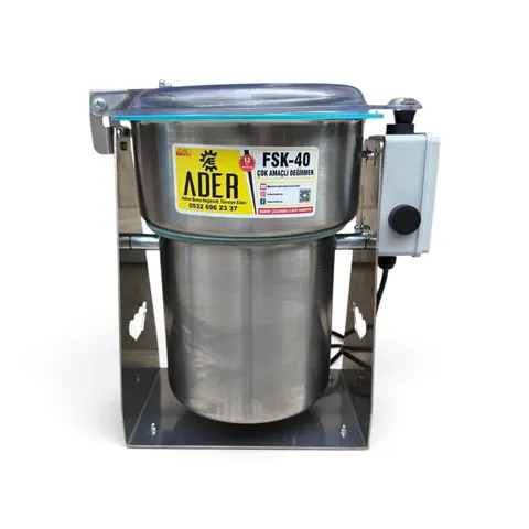 FSK-40 Tarhana Kuru Gıda Bakliyat Baharat Elektrikli Öğütücü 1500 Gr
