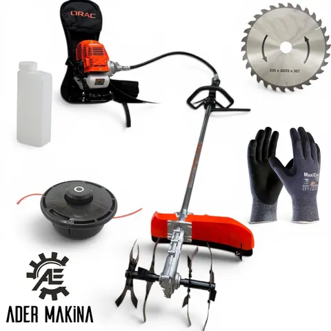 ORAC 3.5 HP Ot Kesme Ve Çapa Makinesi Akrep Model